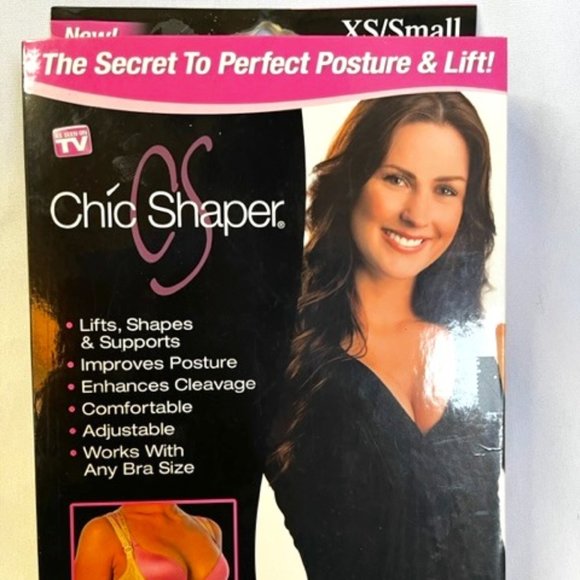 Chic Shaper Best Perfect Posture Support Bra Top-Nude Extra Small/ S 3 - Picture 1 of 5